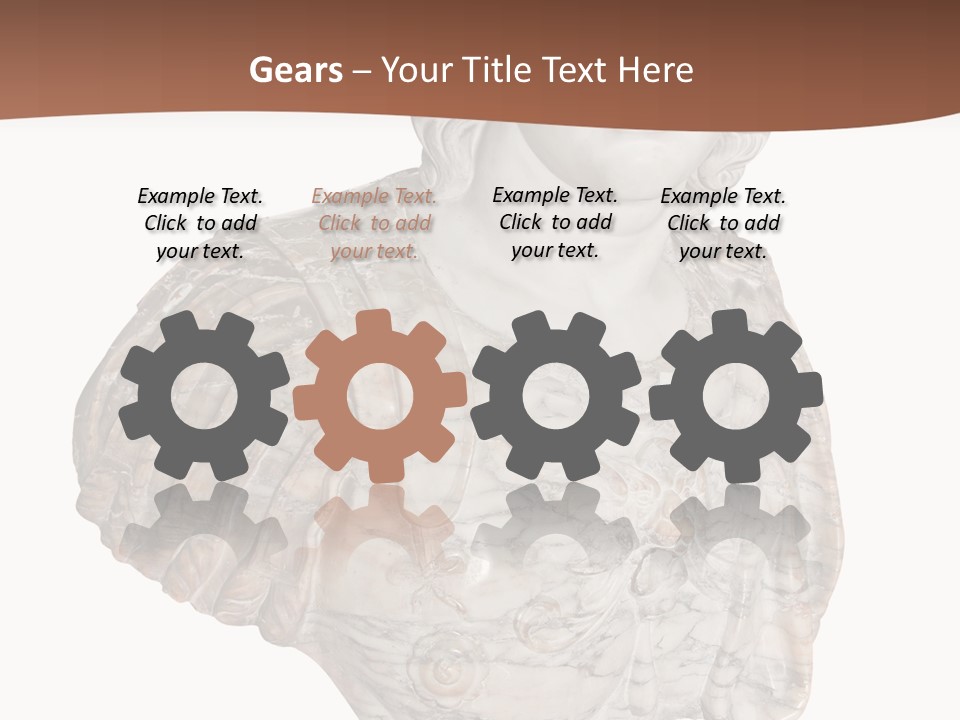 Face White Historic PowerPoint Template