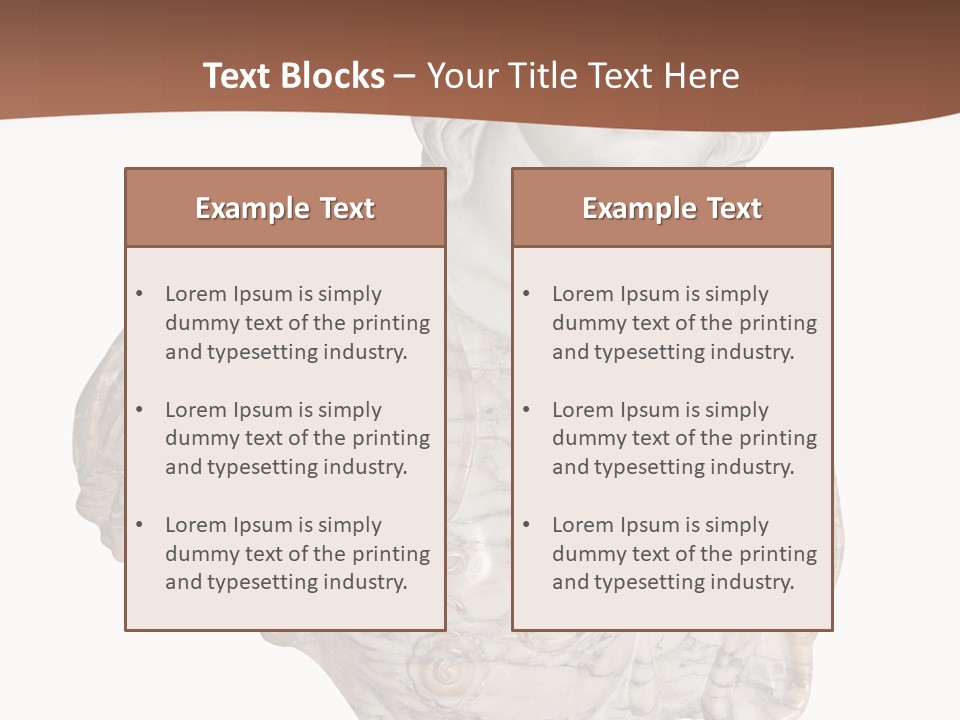 Face White Historic PowerPoint Template