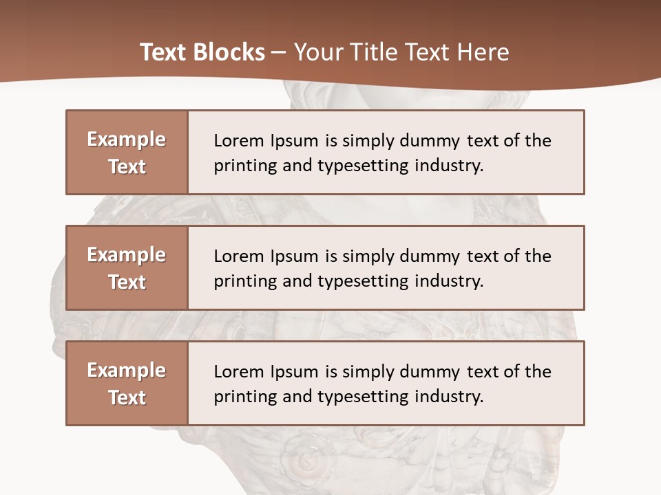 Face White Historic PowerPoint Template