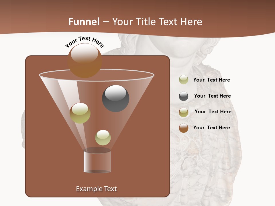 Face White Historic PowerPoint Template