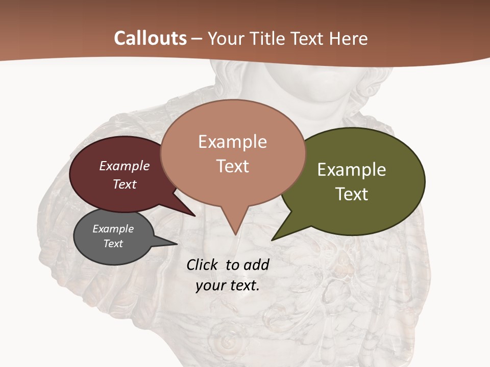 Face White Historic PowerPoint Template