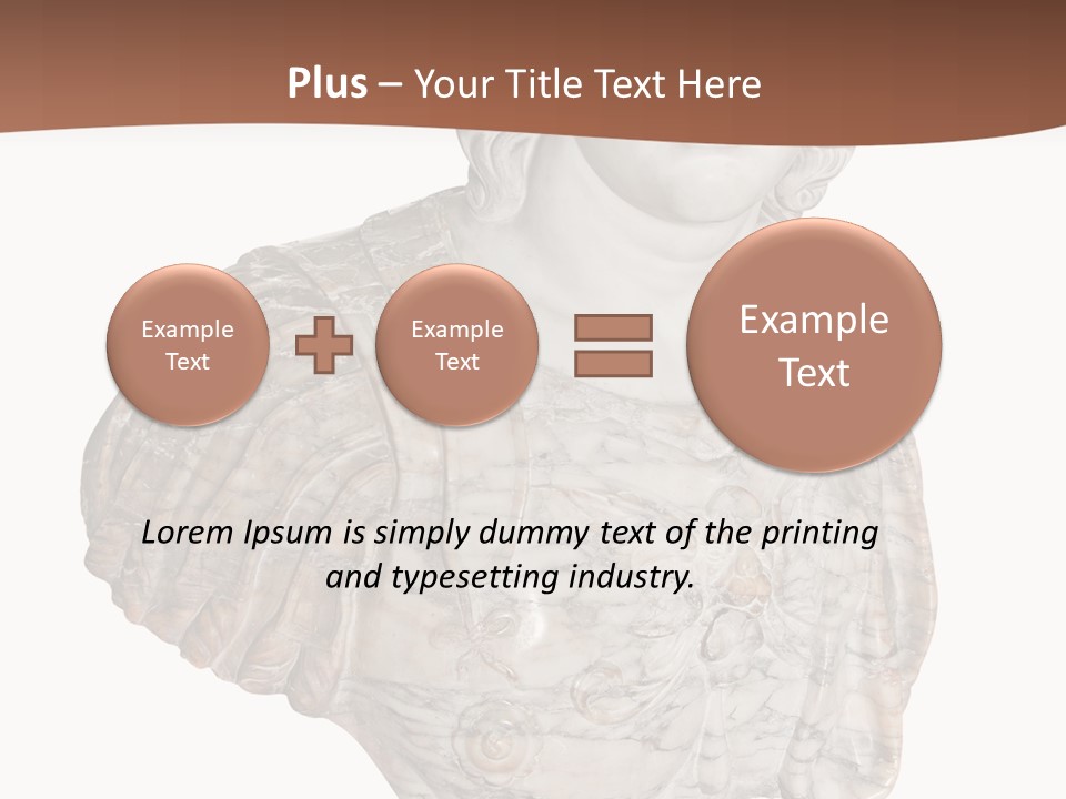 Face White Historic PowerPoint Template