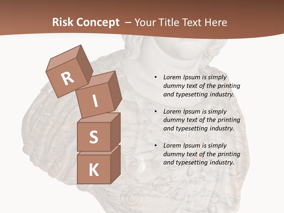 Face White Historic PowerPoint Template