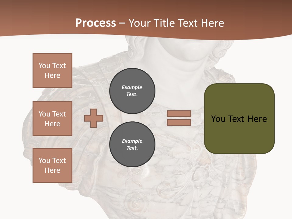Face White Historic PowerPoint Template