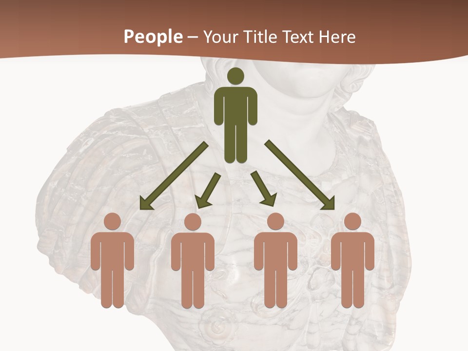 Face White Historic PowerPoint Template