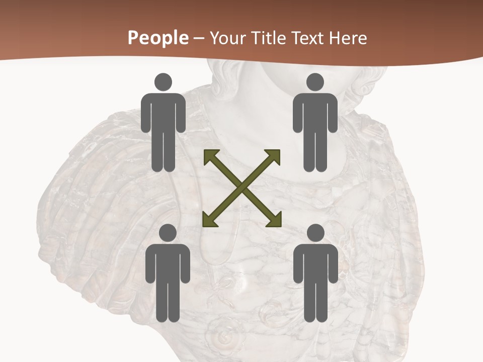 Face White Historic PowerPoint Template