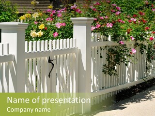 Sunny Bloom Horizontal PowerPoint Template