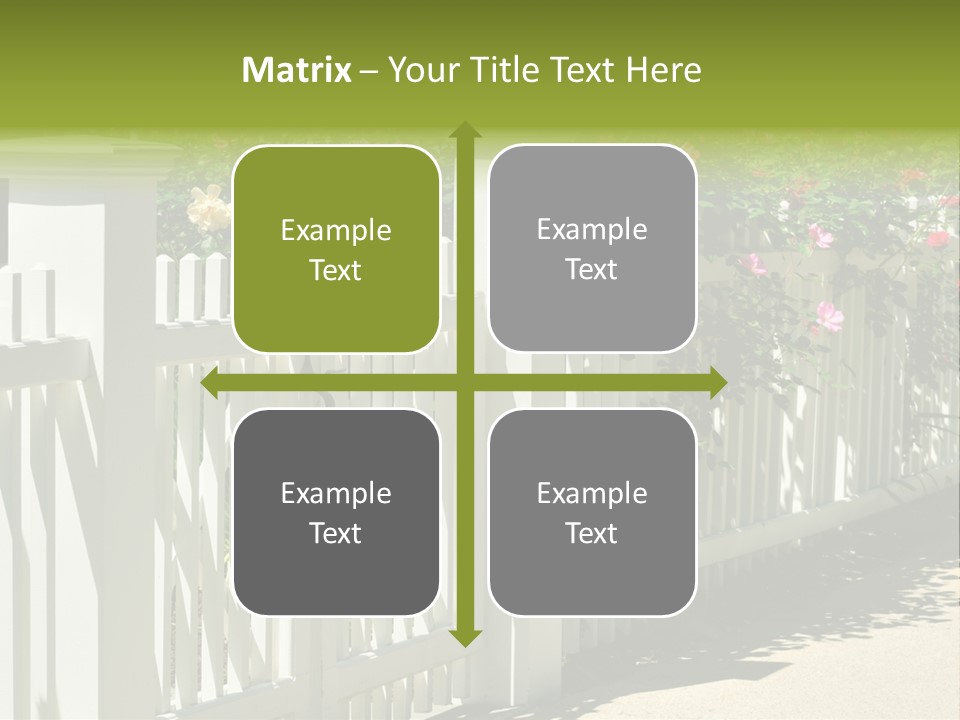 Sunny Bloom Horizontal PowerPoint Template