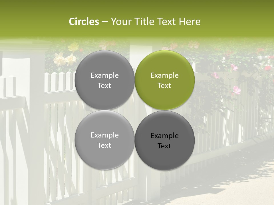 Sunny Bloom Horizontal PowerPoint Template