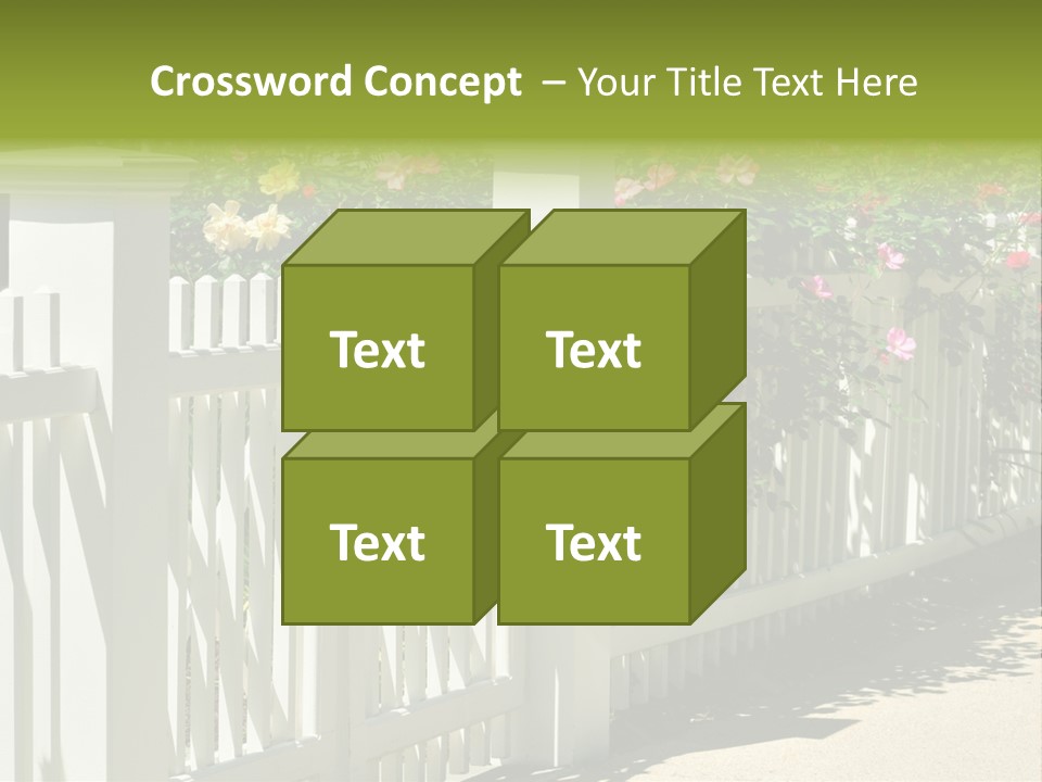 Sunny Bloom Horizontal PowerPoint Template