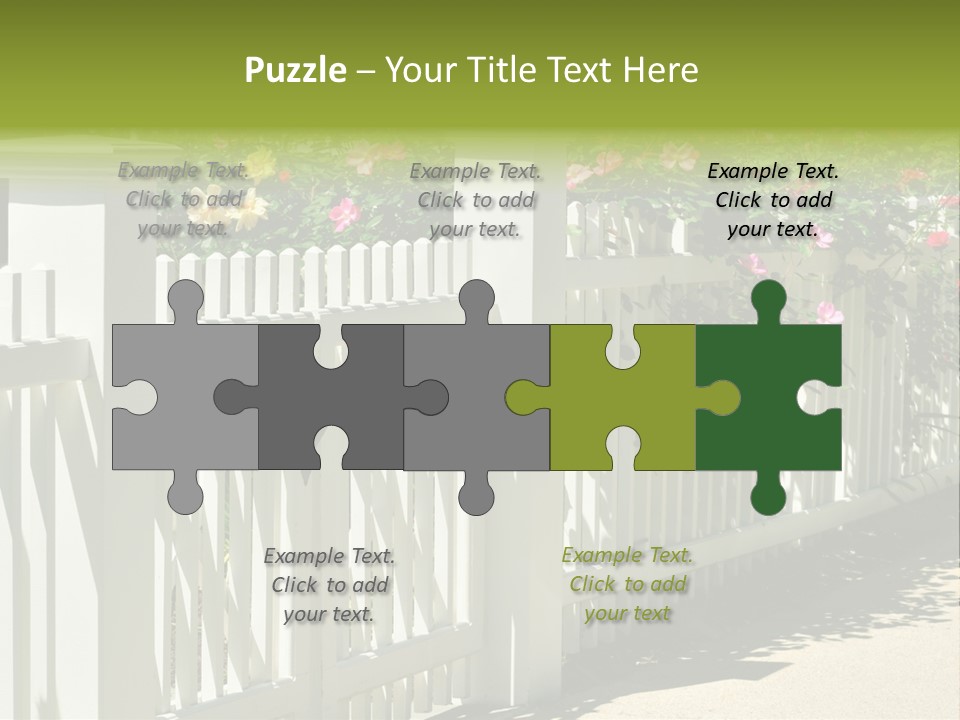 Sunny Bloom Horizontal PowerPoint Template