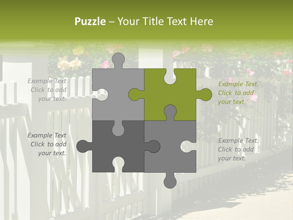 Sunny Bloom Horizontal PowerPoint Template