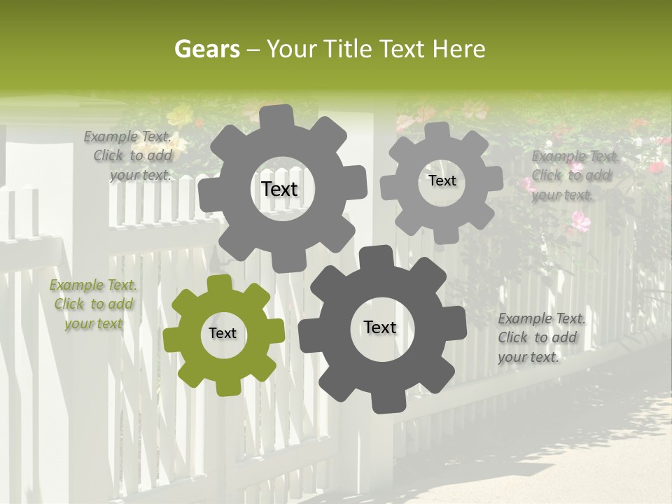 Sunny Bloom Horizontal PowerPoint Template