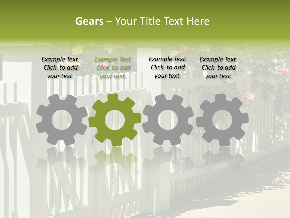 Sunny Bloom Horizontal PowerPoint Template