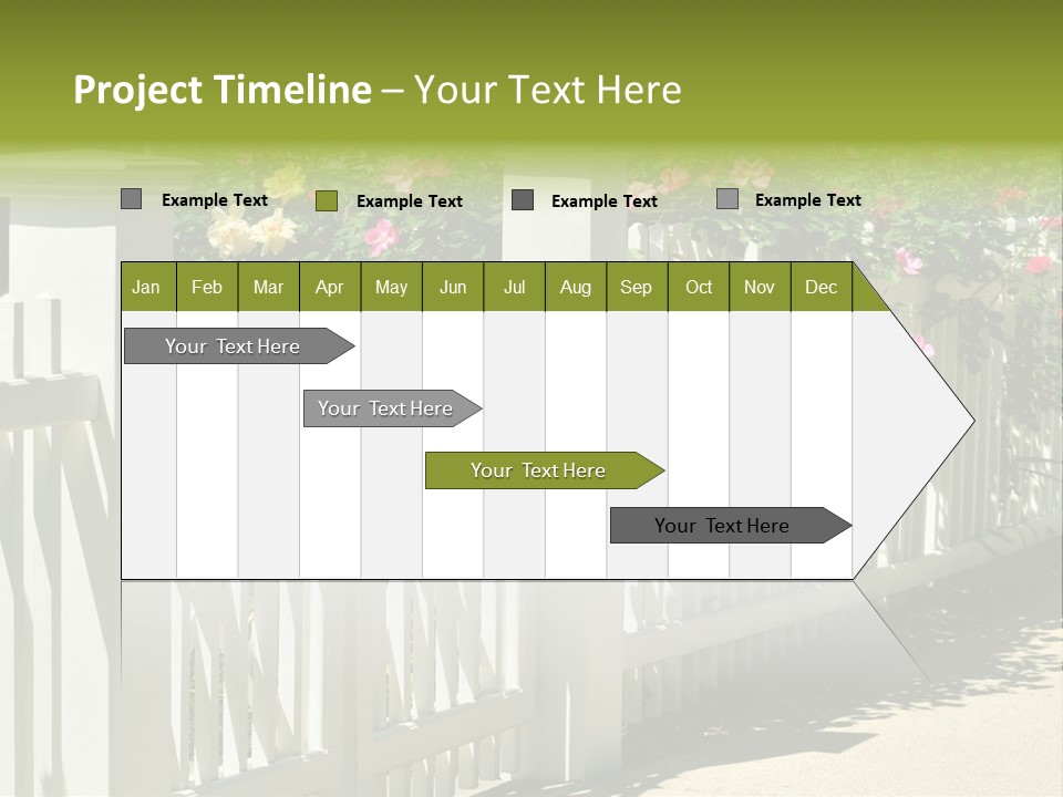 Sunny Bloom Horizontal PowerPoint Template