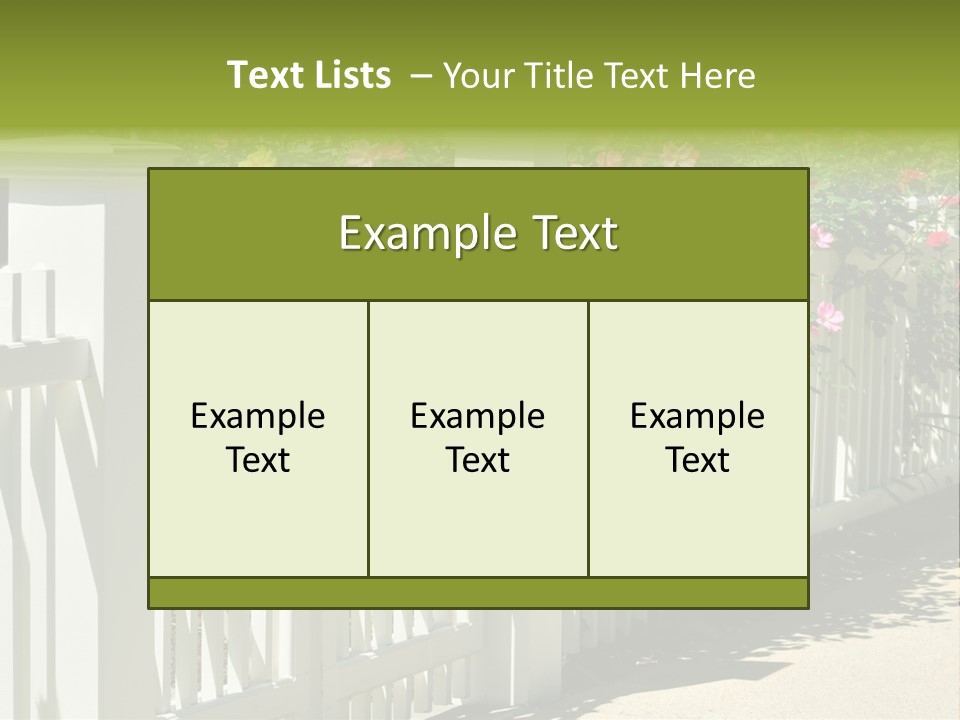 Sunny Bloom Horizontal PowerPoint Template