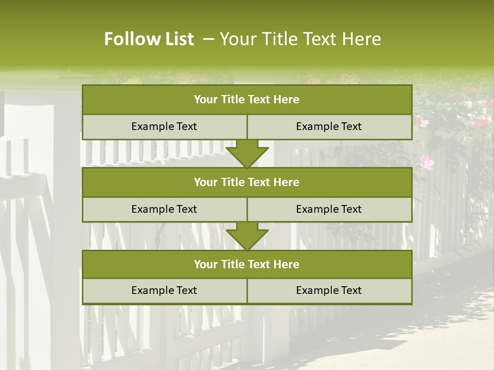 Sunny Bloom Horizontal PowerPoint Template
