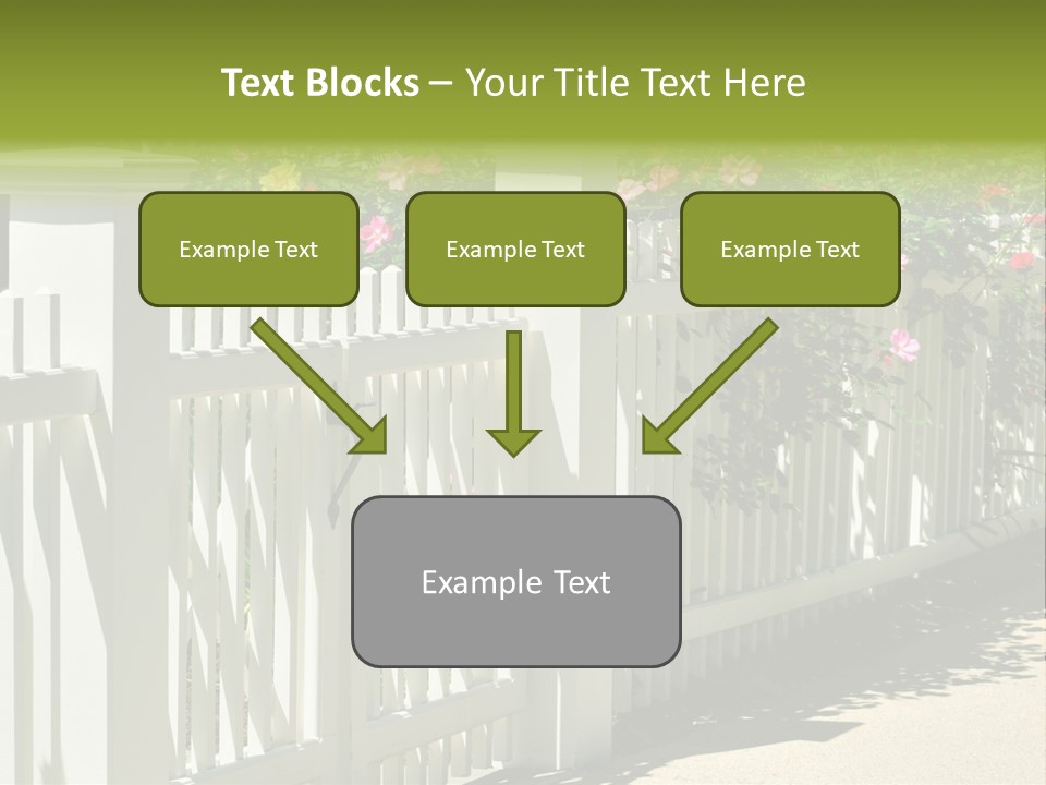 Sunny Bloom Horizontal PowerPoint Template