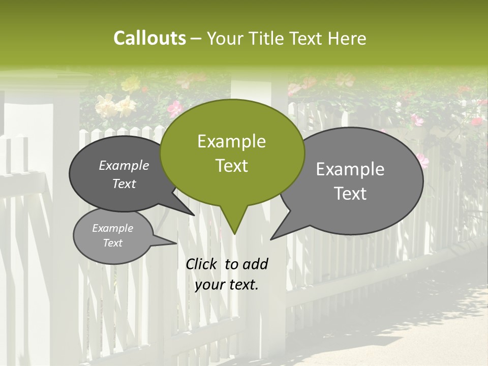 Sunny Bloom Horizontal PowerPoint Template