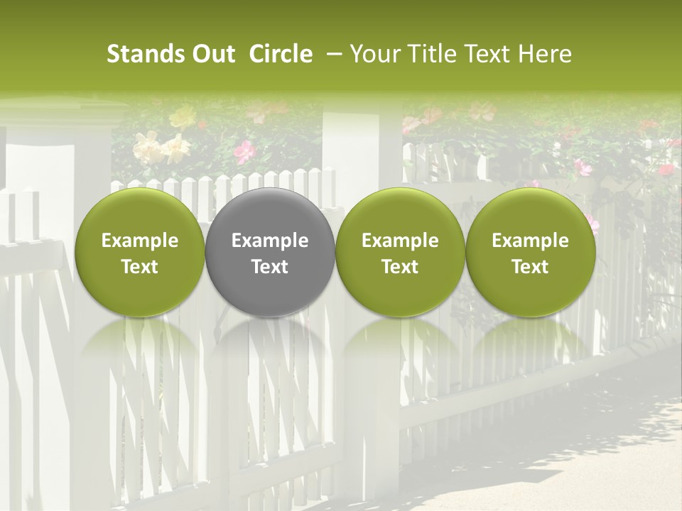 Sunny Bloom Horizontal PowerPoint Template