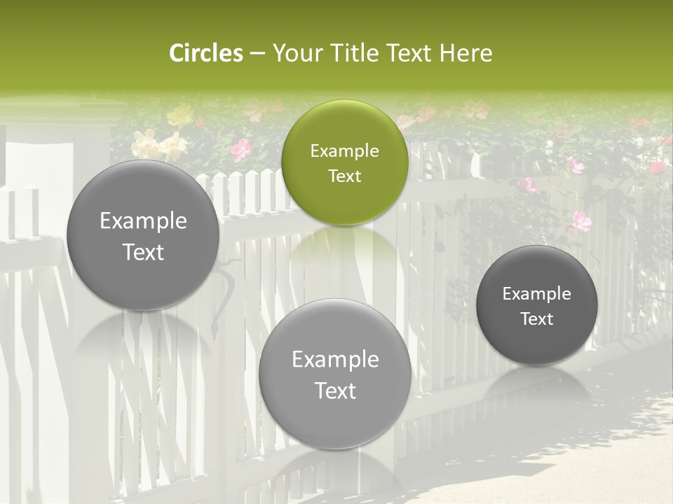 Sunny Bloom Horizontal PowerPoint Template