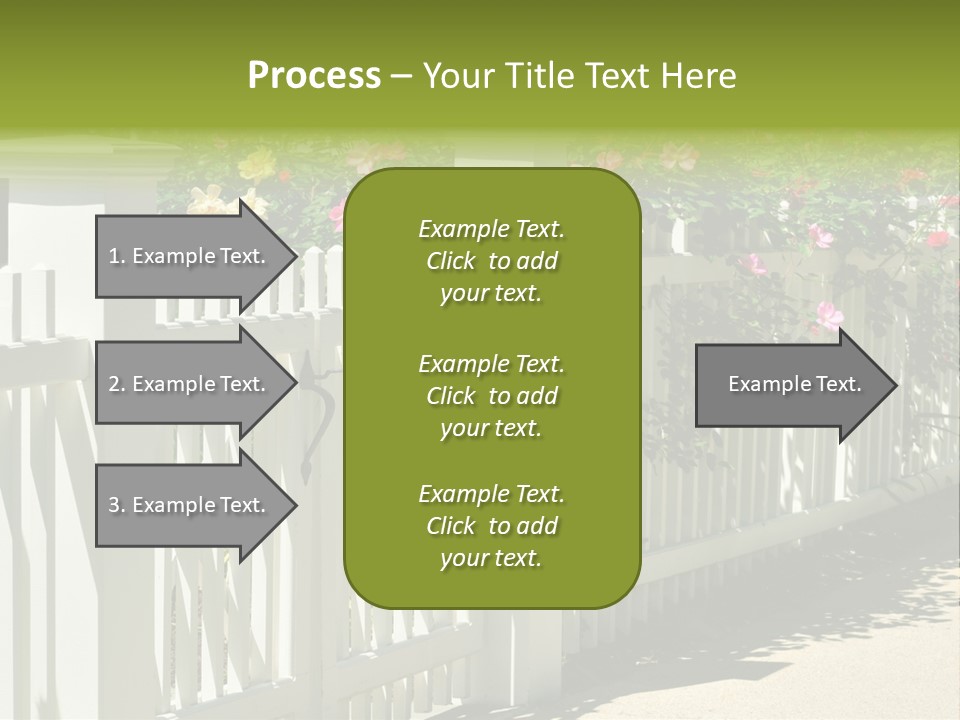 Sunny Bloom Horizontal PowerPoint Template