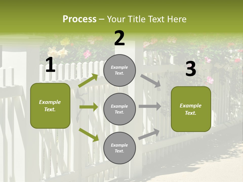 Sunny Bloom Horizontal PowerPoint Template