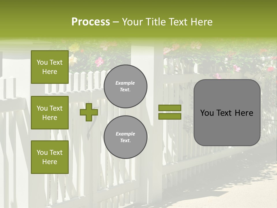 Sunny Bloom Horizontal PowerPoint Template