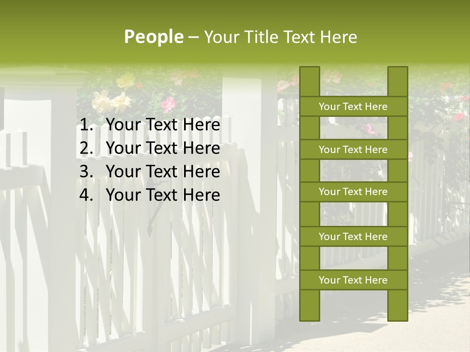 Sunny Bloom Horizontal PowerPoint Template