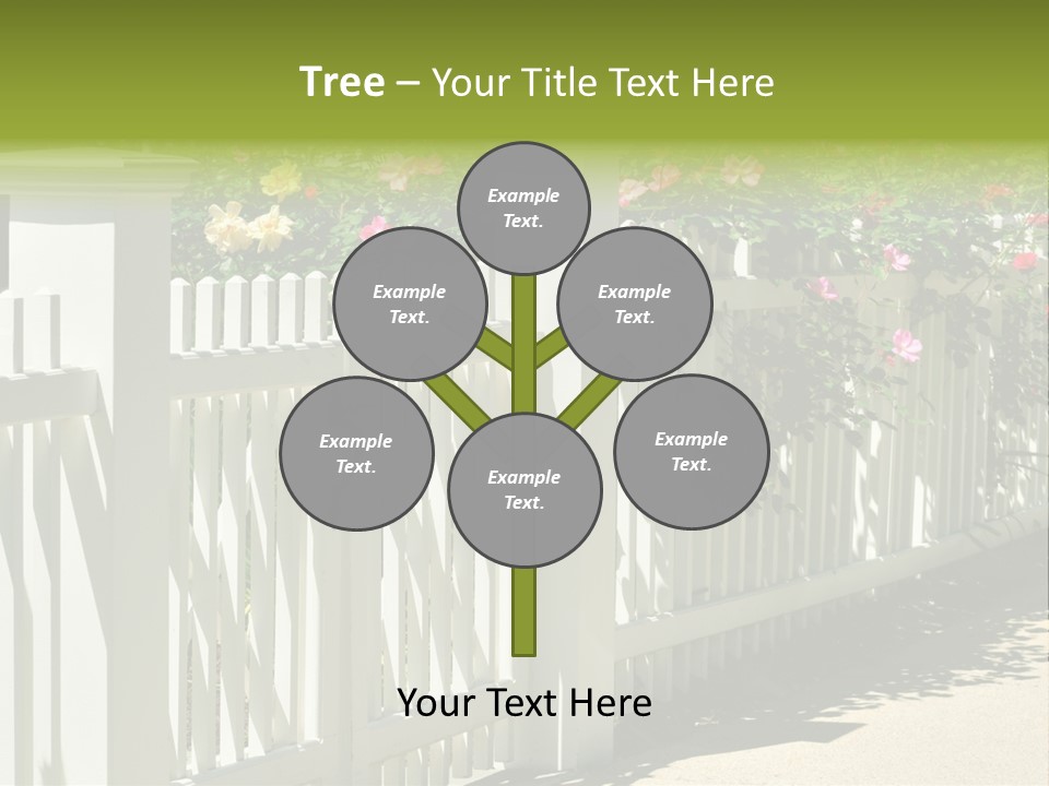 Sunny Bloom Horizontal PowerPoint Template