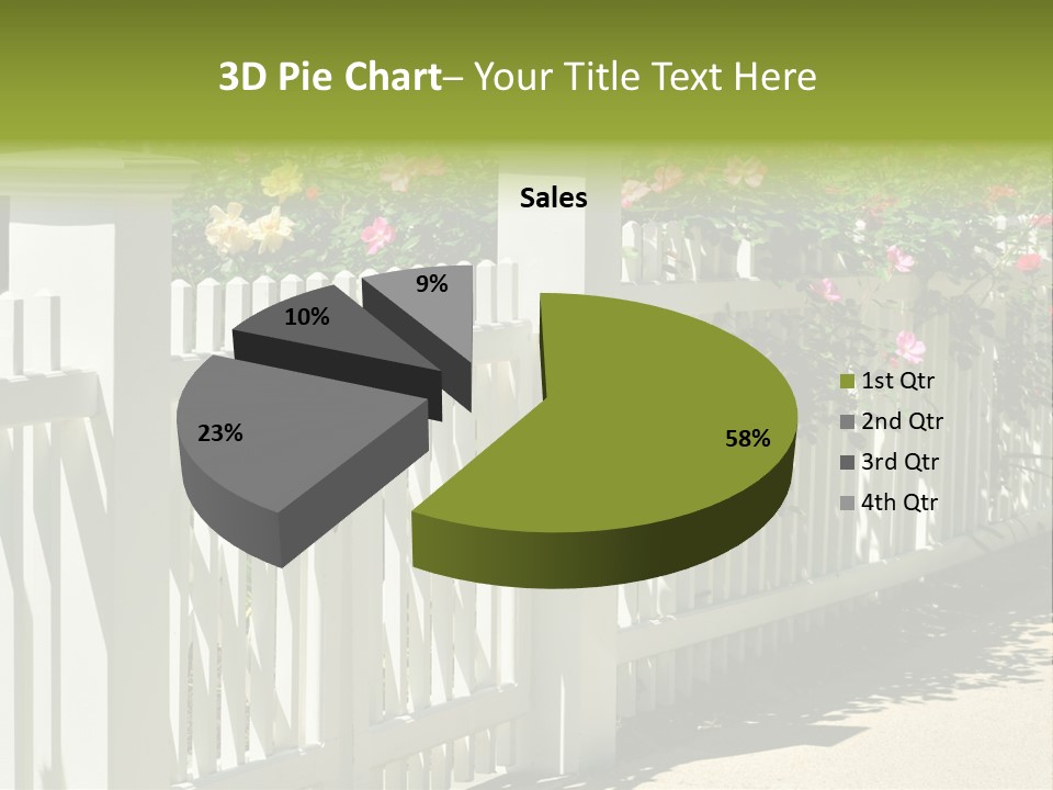 Sunny Bloom Horizontal PowerPoint Template