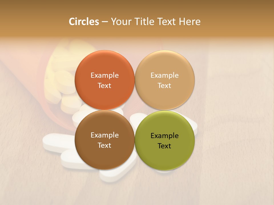 Pharmacy Health Orange PowerPoint Template