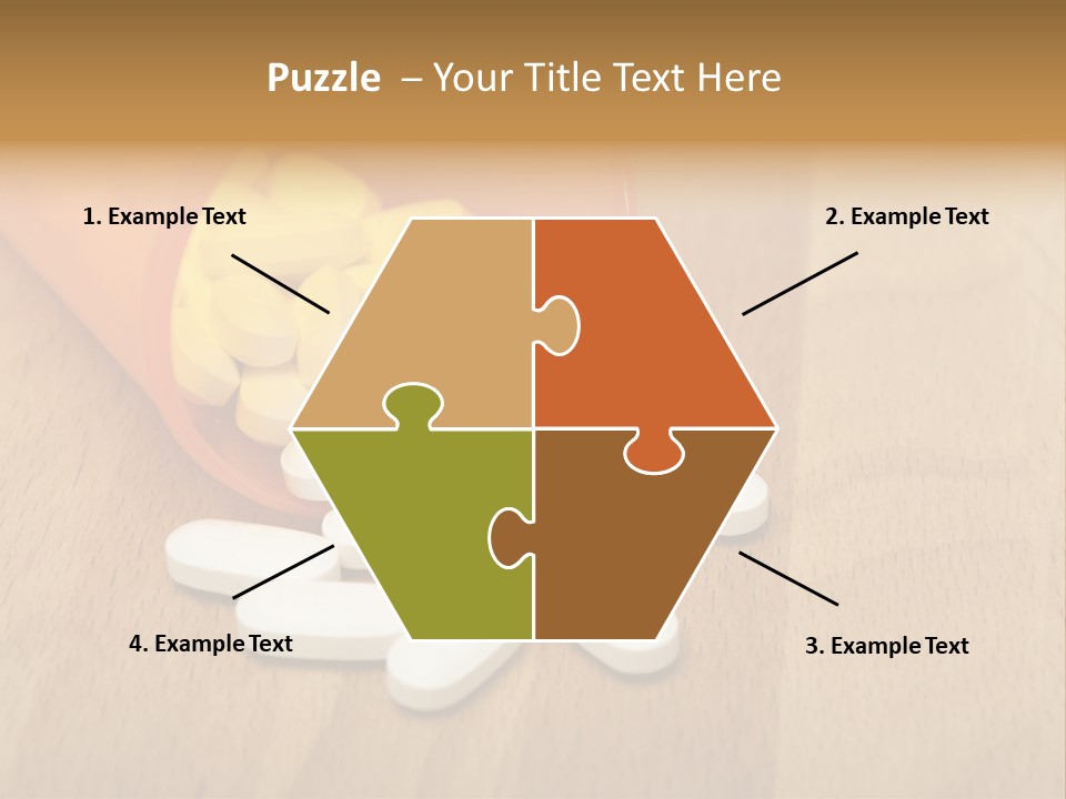 Pharmacy Health Orange PowerPoint Template