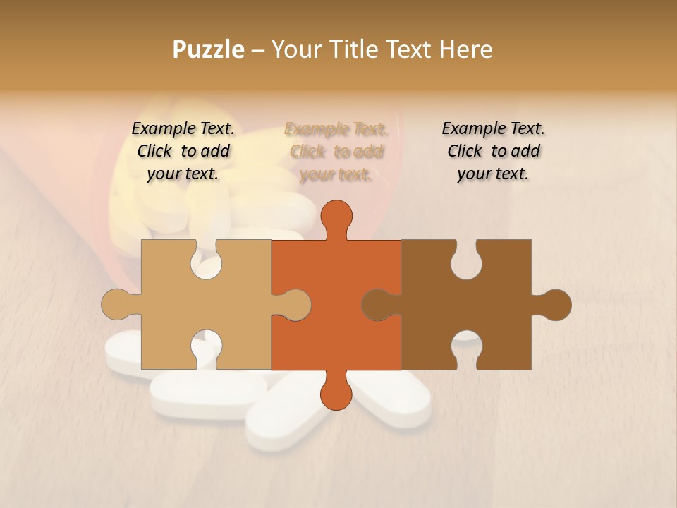 Pharmacy Health Orange PowerPoint Template