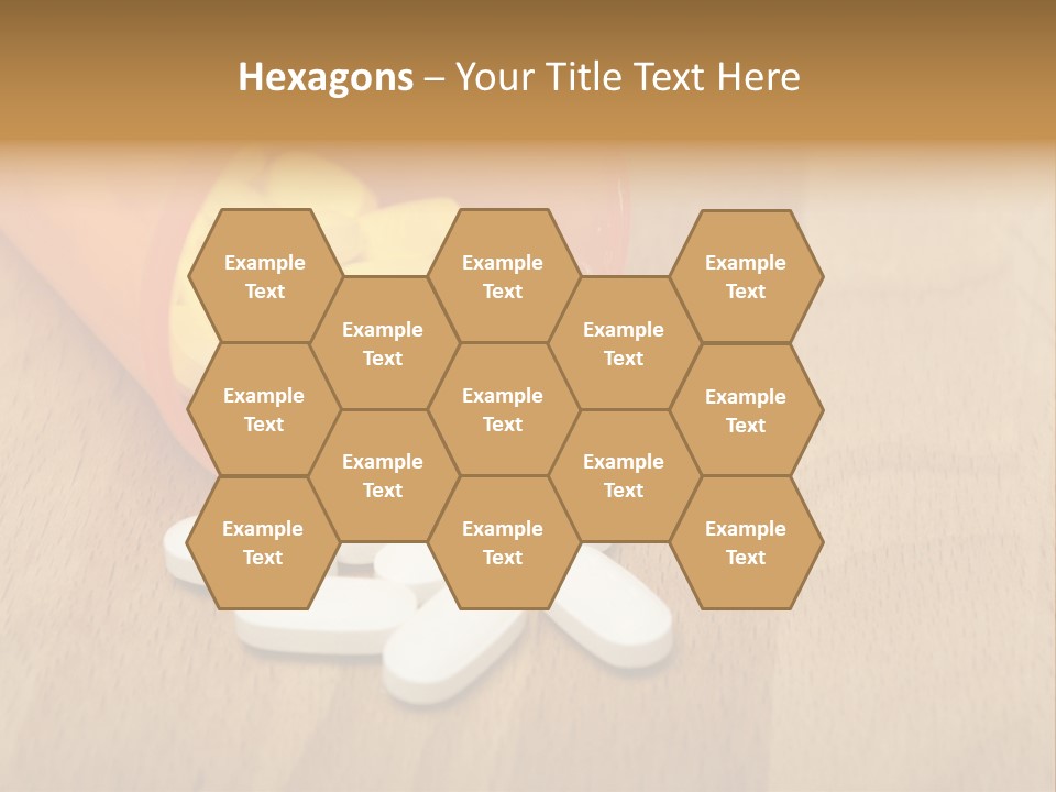 Pharmacy Health Orange PowerPoint Template