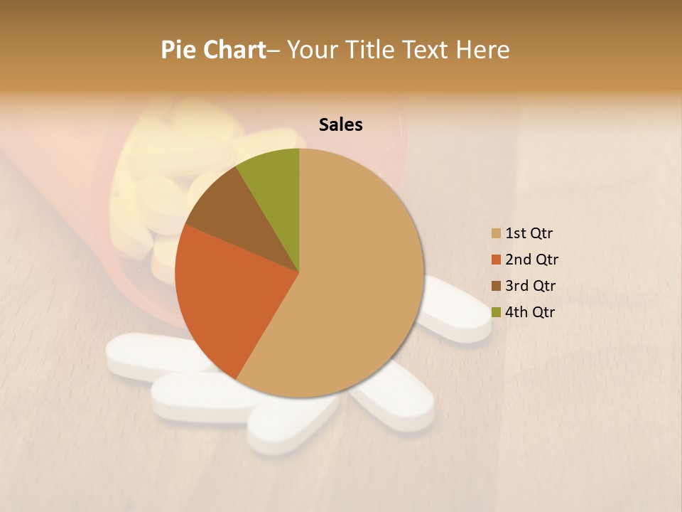 Pharmacy Health Orange PowerPoint Template