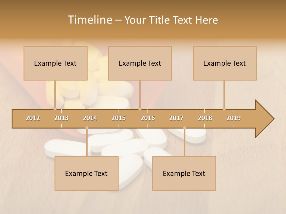 Pharmacy Health Orange PowerPoint Template