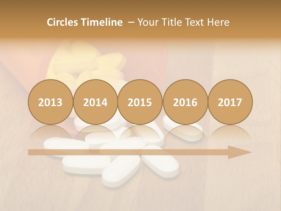 Pharmacy Health Orange PowerPoint Template