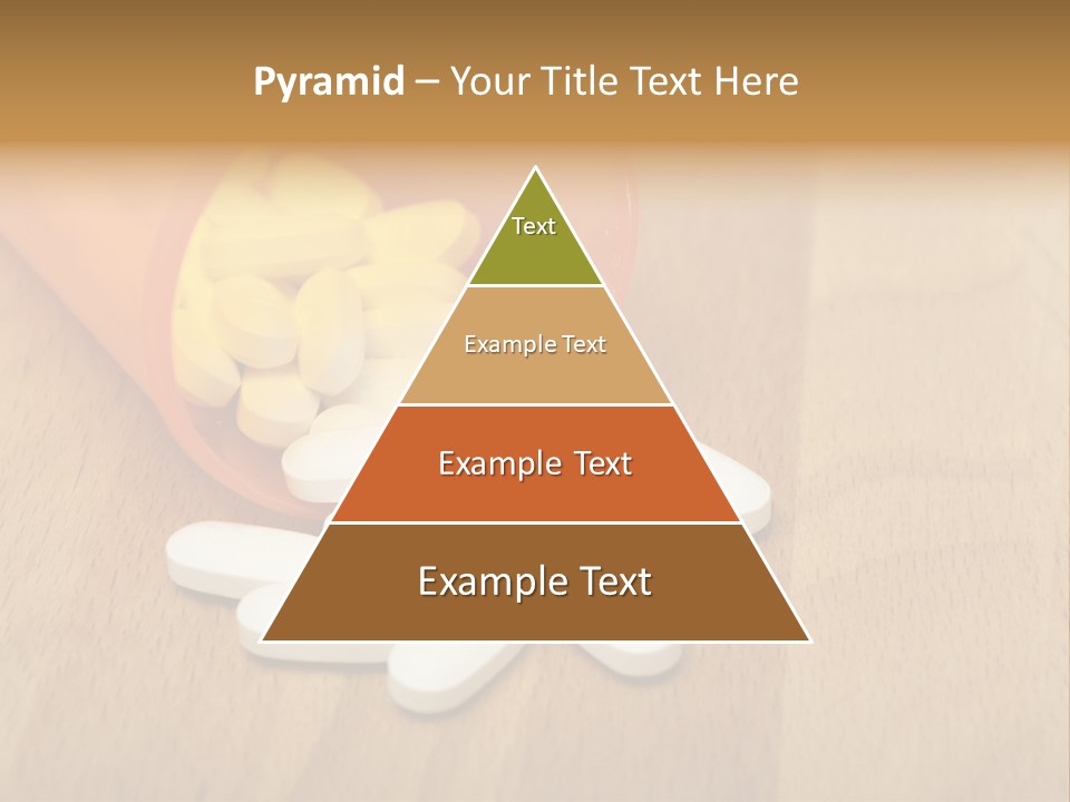 Pharmacy Health Orange PowerPoint Template
