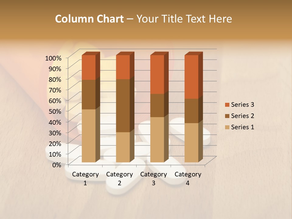 Pharmacy Health Orange PowerPoint Template