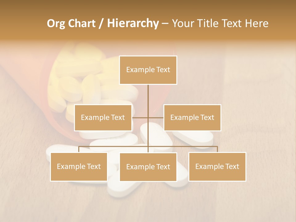 Pharmacy Health Orange PowerPoint Template