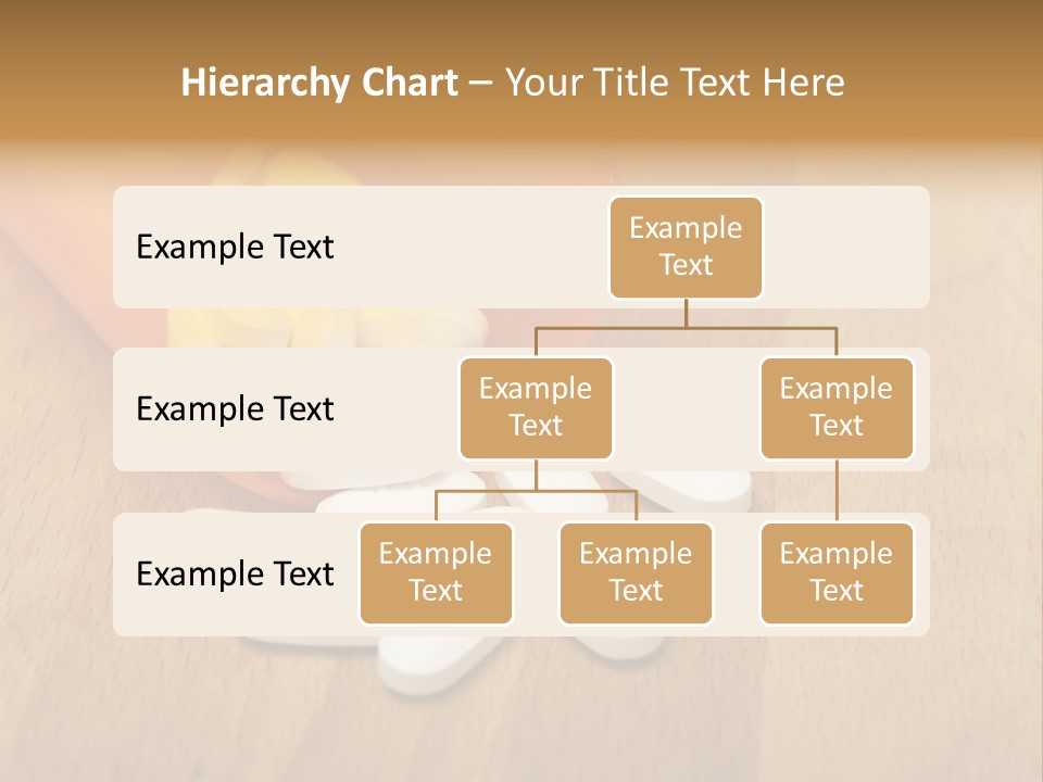 Pharmacy Health Orange PowerPoint Template