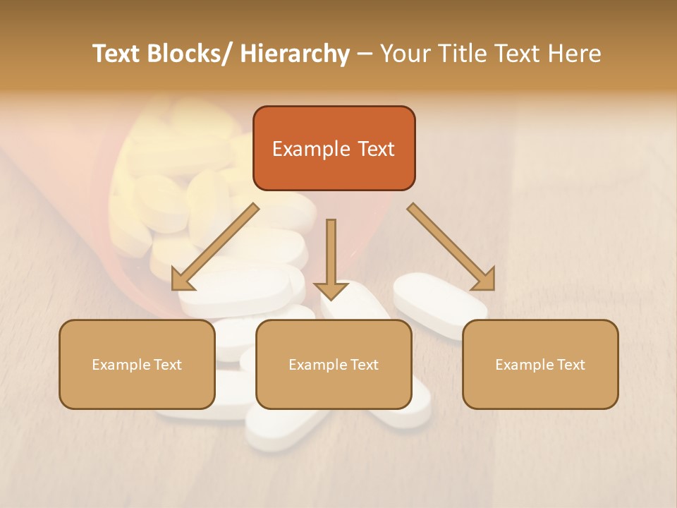 Pharmacy Health Orange PowerPoint Template