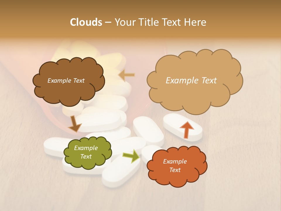 Pharmacy Health Orange PowerPoint Template