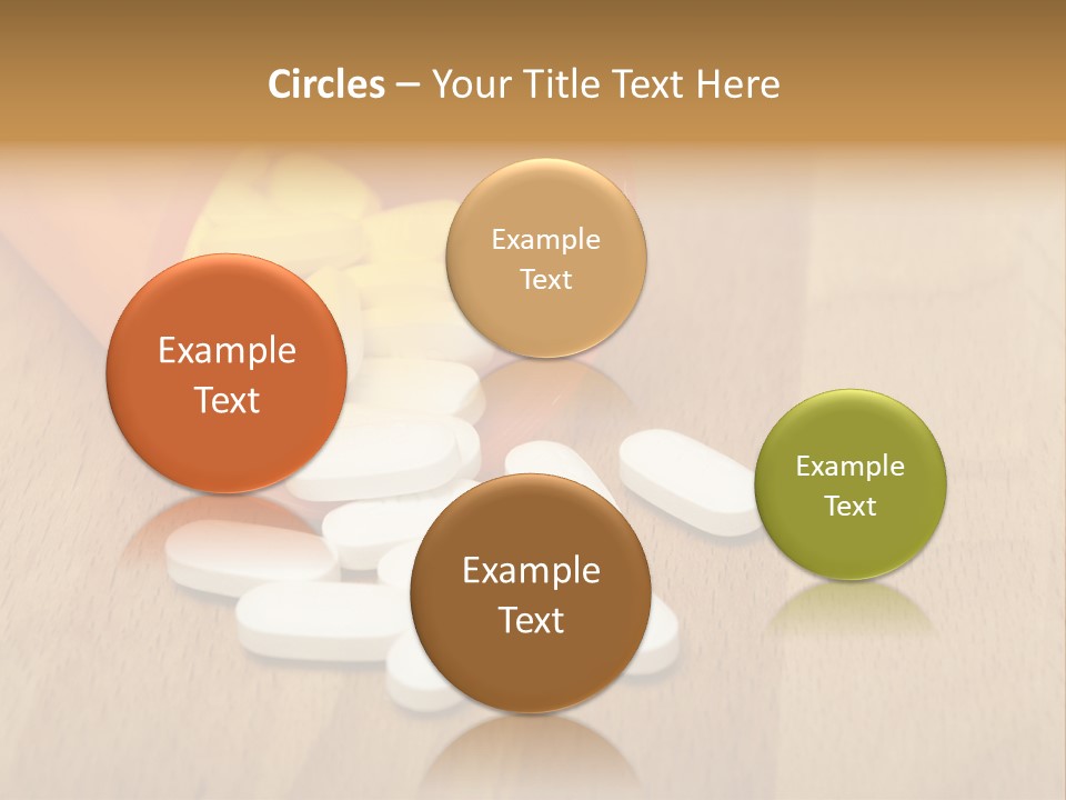 Pharmacy Health Orange PowerPoint Template
