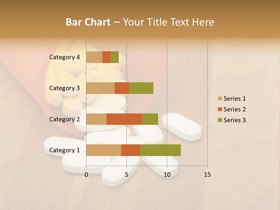 Pharmacy Health Orange PowerPoint Template