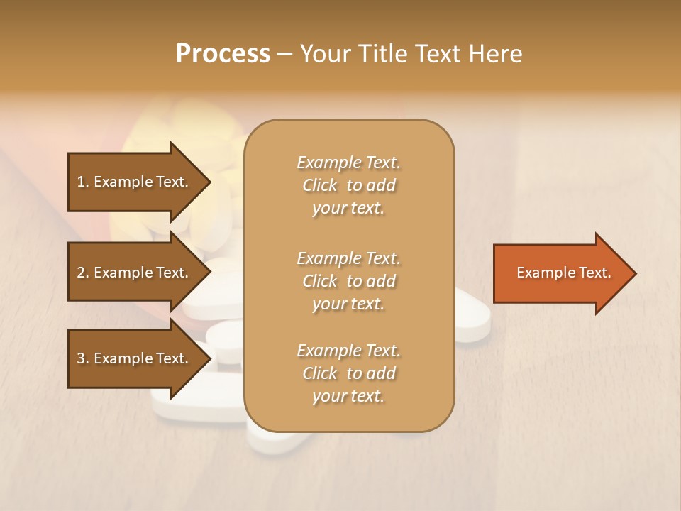 Pharmacy Health Orange PowerPoint Template