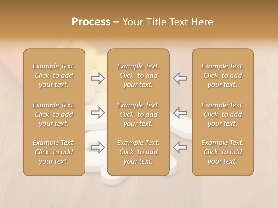 Pharmacy Health Orange PowerPoint Template