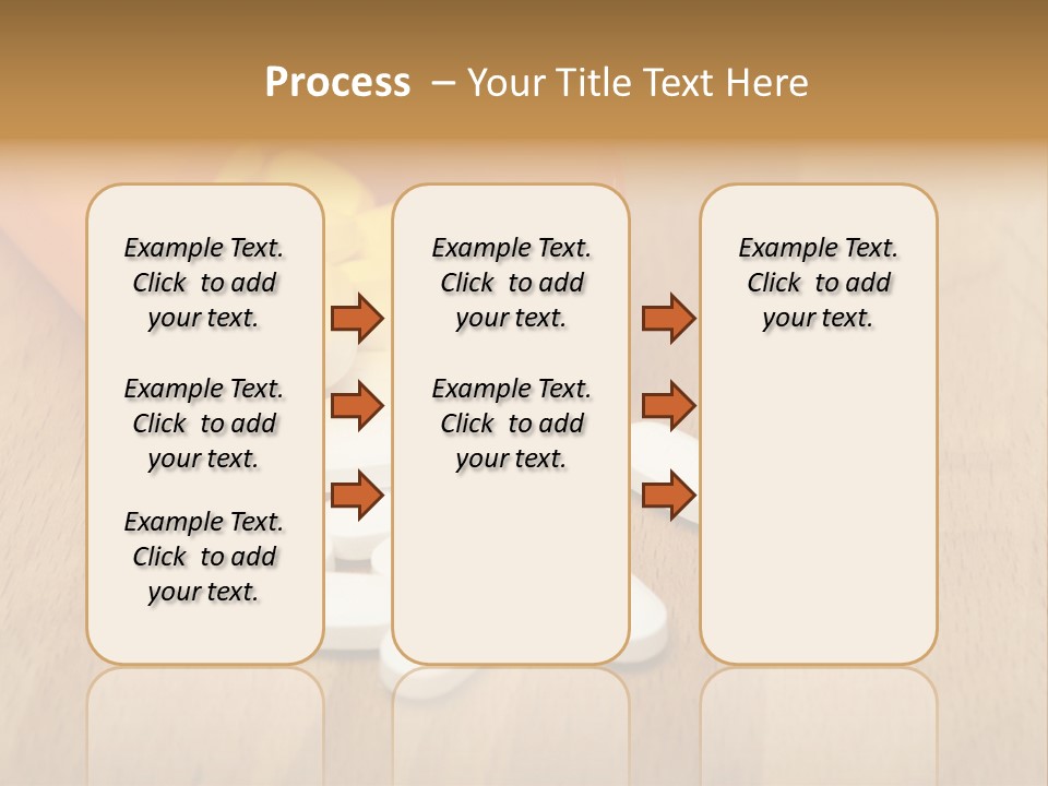 Pharmacy Health Orange PowerPoint Template