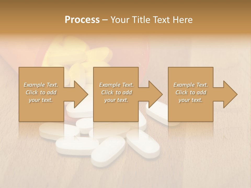 Pharmacy Health Orange PowerPoint Template
